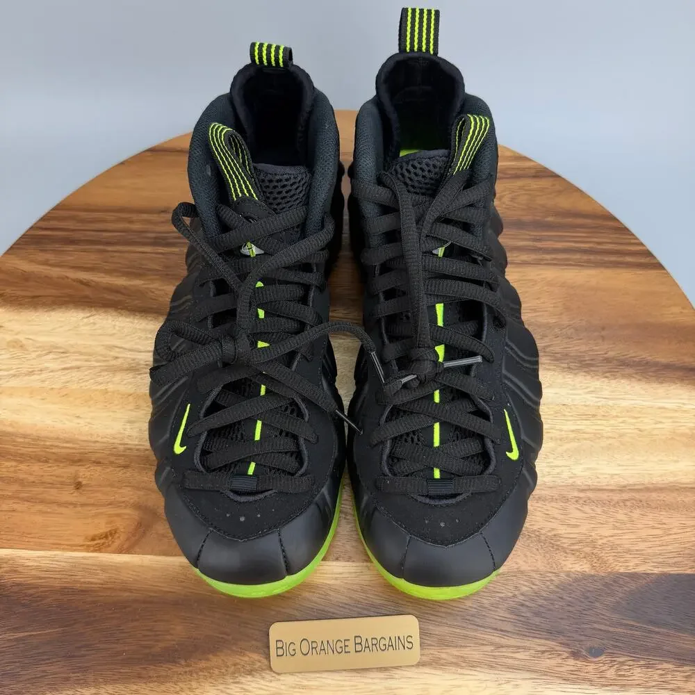Nike Air Foamposite One Black Volt Shoes HF2902-001 Mens Size 8.5 Black Volt